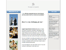 Tablet Screenshot of la-agent.com